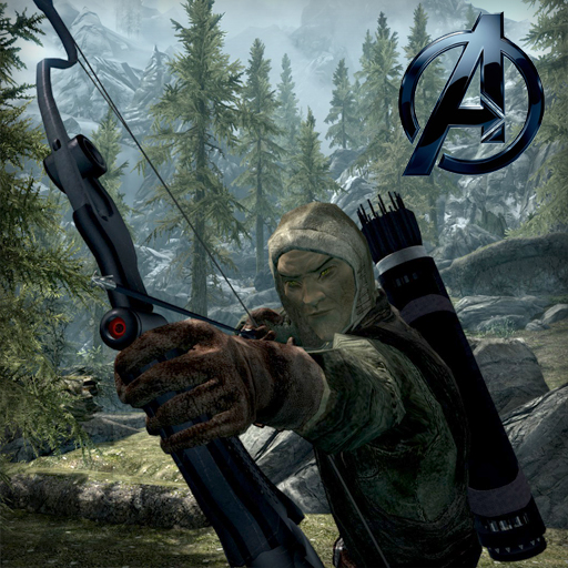 Skyrim - The Avengers Hawkeye Quiver and Arrows