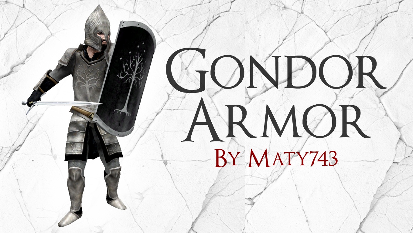 Skyrim - Броня Гондора / Gondor Armor v1.0