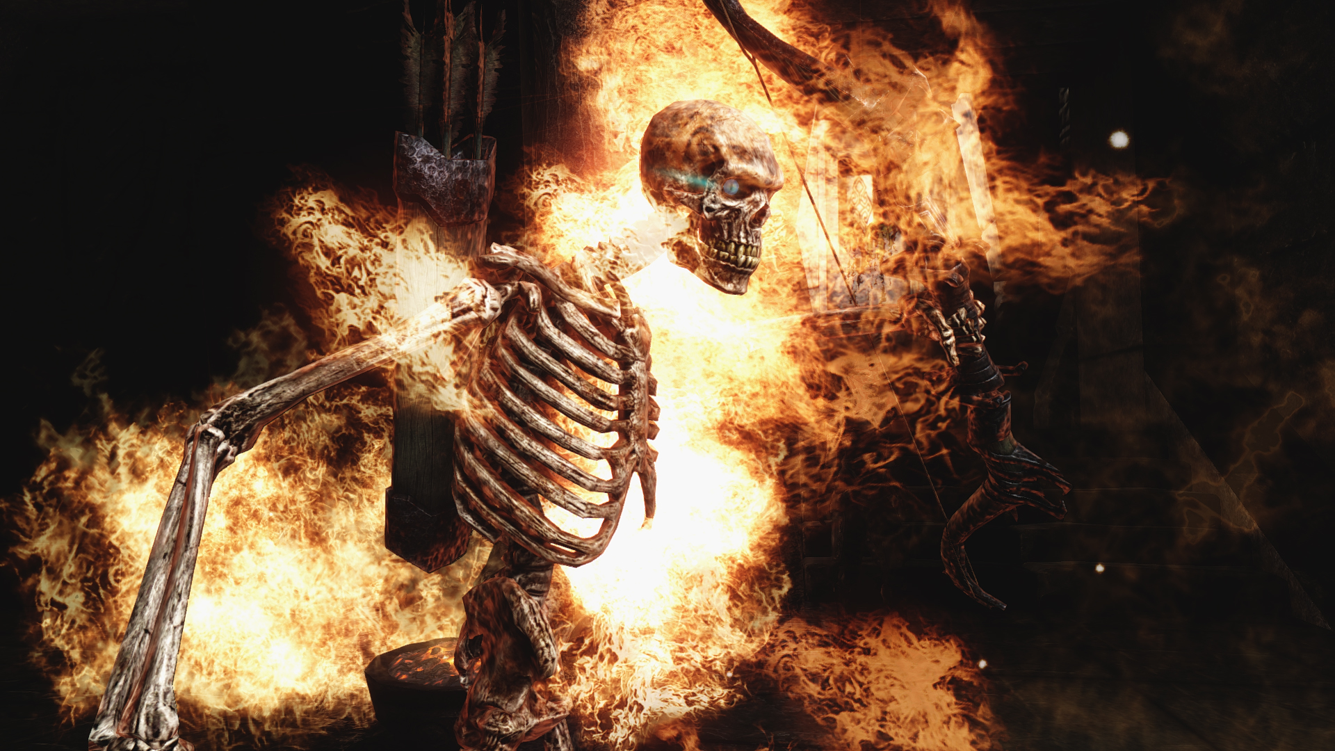 Skyrim - Ретекстур костей и скелетов / Bones and Skeletons Retexture by Andre7890