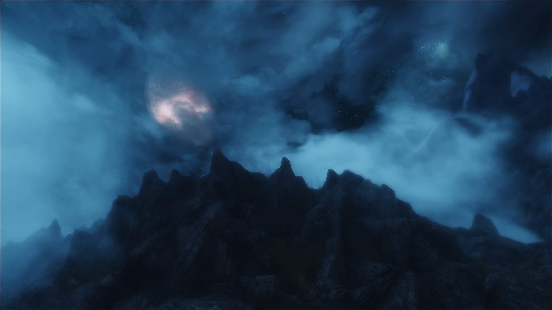 Skyrim - Реалистичные облака / Real Clouds